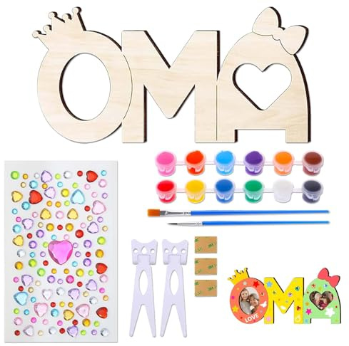 APPCXOKL Ihr werdet Oma und Opa Geschenk - Kreativer Papa Bilderrahmen & Brillenhalter für Nachwuchs - Schönes Geschenk für Oma und Opa