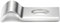 35 Pièces Fixation Grillage Rigide Sur Mur Cavalier Cable, 4mm Attache Grillage Rigide clips, 304 Acier Inoxydable Fixation Grillage Rigide Sur Poteau Pour la Fixation de Câbles et Fils