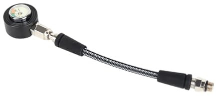 Scubas Tauchmanometer Ersatz Tauchmanometer Gewebte Kohlefasern Leuchtdruckmesser