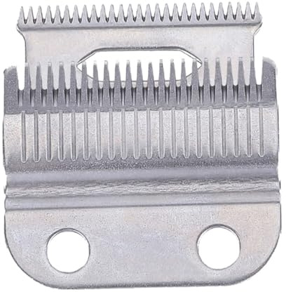 Ersatzklingen für Haartrimmer aus Edelstahl, 2, Silber | Zwei Ausführungen, für Haarschneidemaschinen, Präzises Trimmen, 2 Stück