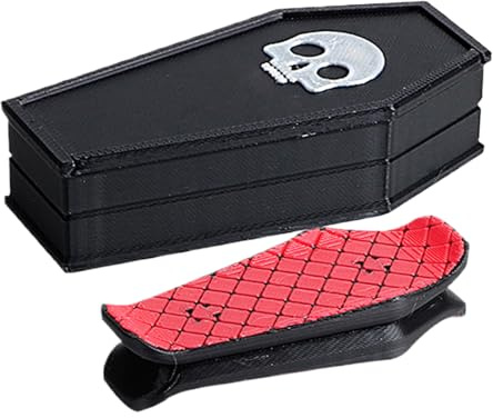 Magnetisches Fingerboard, Mini Profis Fingerboard Fidget Spielzeug, Magnetisches Fingerboards Hindernissen Fidget Spielzeug, Skateboard Slider Taschenformat Sensorisches Spielzeugs Stressbewältigung
