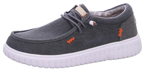 Fusion Leinenschuh Grau in Größe 42