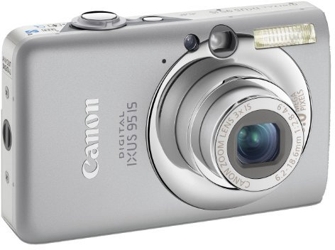 Canon IXUS 95 IS Appareil photo compact numérique 10 Mpix Zoom Optique 3x Ecran LCD 2,5 Argent
