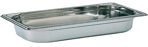 Bourgeat K063 Gastronorm Pan, 1/3, Stainless Steel, 7.5 L, 325 mm Length x 176 mm Width x 200 mm Deep