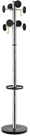 Alba PMSTAN3 CH Portemanteau Acier Chrome 8 Patères Chrome