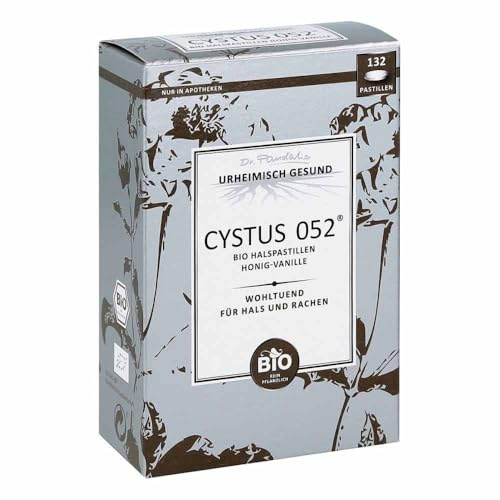 Dr. Pandalis CYSTUS 052 Bio Halspastillen Honig-Vanille, 132 St. Pastillen
