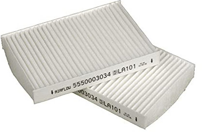Privileg 02654457 Lot de 2 filtres à pollen hygiéniques pour sèche-linge BSH Bosch Siemens 481723 Privileg