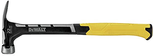 Dewalt, Martello in acciaio monoblocco con testa zigrinata, 623,7 g