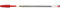 BIC Kugelschreiber Cristal Original, Strichfarbe: rot VE=5