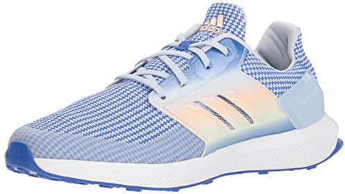 adidas Originals Unisex-Kids Rapidarun Running Shoe, Hi-Res Blue/Aero Blue/Aero Green, 6.5 M US Big Kid