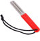 Fish Hook Sharpener, Durable Hook Sharpener Fish Hook Sharpening File Tool Accessory with Hanging Strip For Outdoor Fishing (Double Side Red)