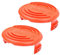 Spares2go Cover Cap for Black & Decker Strimmer Trimmer (Pack of 2)