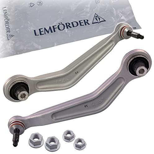 2x LEMFÖRDER Querlenker Achsschenkel Lenker Radaufhängung Querstrebe Druckstrebe Zugstrebe Set Satz, Hinterachse oben links + rechts hinten