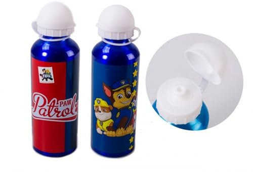 Paw Patrol - Botella de agua para almuerzo, diseño de la Patrulla Canina