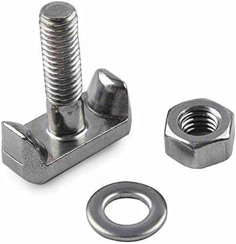 10mm T Bolt Nut compatible for most German Car Terminal Clamp Battery Cars Securing Nut 19116852