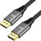 CABLEDECONN 7M DisplayPort Cable Ultra HD 8K 4K Cable de Cobre DP 1.4 8K@60Hz 4K@144Hz Alta Velocidad 32.4Gbps HDCP 3D Slim y Flexible DP a DP Cable