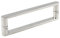 XFSHKJS Shower Glass Door Handle for Bathroom,Full Polished Stainless Steel Finish Push and Pull Glass Door Handle Hole Center Spacing 200mm (Size : 200mm)