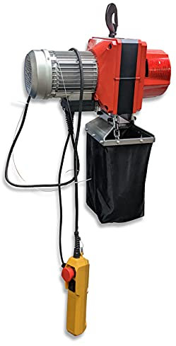 Elevador eléctrico de cadena de 990 kg, con cadena de acero de 3 metros, 230 V