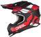 O'NEAL | Motocross-Helm | MX Enduro | ABS-Schale, Lüftungsöffnungen für optimale Kühlung | 2SRS Helmet SPYDE V.23 | Erwachsene | Schwarz Rot Weiß | Größe XXL (63/64 cm)