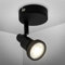 B.K.Licht Applique LED orientable 1 spot I ampoule 4,8W 400lm GU10 incl. I IP44 I Plafonnier lampe salle de bain
