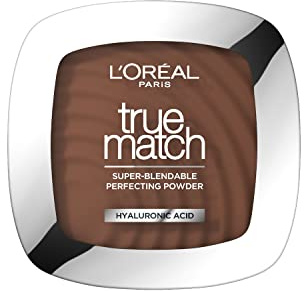 L'Oréal Paris True Match Powder Foundation with Hyaluronic Acid 11N Deep Coffee