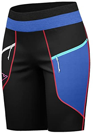 Crazy W Short Ionic Damen, Titanium Black, S