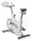TREXO Stationärer Heimtrainer mit magnetischem Widerstandssystem, stabiler Konstruktion und 5kg Schwungrad Telefon- und Tablet-Halterung Weiß EB-500