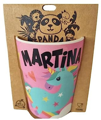 PLUS HOME Vaso o taza Con Nombre Personalizado o animal.Martina