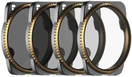 PolarPro - DJI Air 3 Vivid Collection (ND8/PL, ND16/PL, ND32/PL, ND64/PL) - Neutral Density Filter Set for DJI Air 3