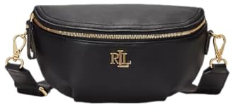 Lauren Ralph Lauren Umhängetasche für Damen Marke, Modell 431934832, aus Leder., Schwarz , Einheitsgröße