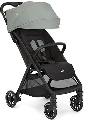 Joie - Pact™ Pro - Poussette Légère Et Compacte - Pliage Facile À Une Main - Compatible Sièges Auto Et Nacelles - Harnais 5 Points - Suspension Tout-Terrain - Dès la Naissance