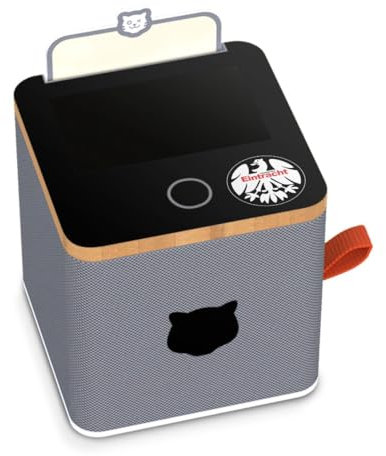 DeinDesign Folie Skin Sticker aus Vinyl-Folie Aufkleber kompatibel mit Tiger Media TigerBox Touch Offizielles Lizenzprodukt Eintracht Frankfurt SGE