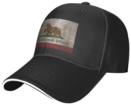 New California Republic Hat Mens Womens Fashion Baseball Cap Trucker Hats Sommer Caps Verstellbarer Sonnenhut