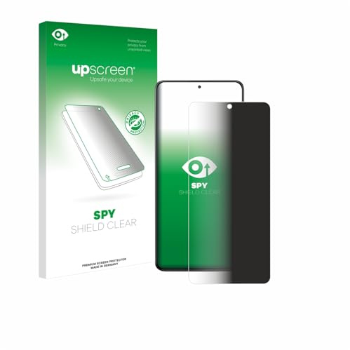 upscreen Blickschutzfolie für Xiaomi Poco X7 Pro | Anti-Spy Displayschutz Made in Germany Privacy Screen Protector Sichtschutz Blaulichtfilter Klare Folie
