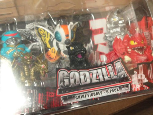 Godzilla 2-Inch Chibi Super Deformed Diorama Figure Set