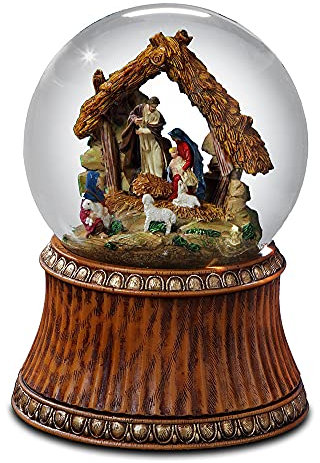 City-Souvenirs Krippe mit stabilem Wasser Globe