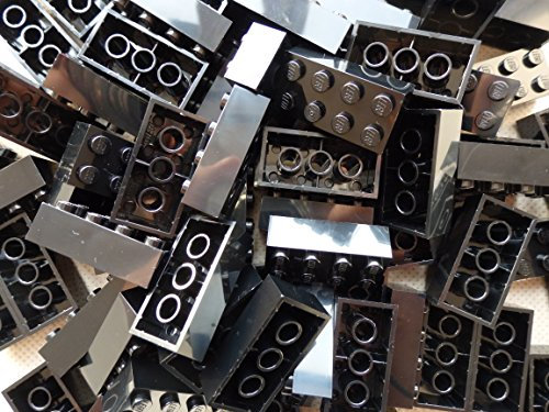 LEGO Bricks: Black 2x4. Part 3001 (X 25)