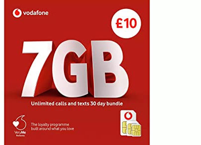 VODAFONE 87818 Pay As You Go 3-in-1 SIM card
