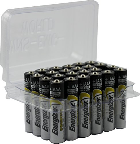 wns-emg-world Pack kompatible Energizer Industrial LR3 AAA Micro Alkaline Batterien 24er Pack - Leistungsstarke Energie, Lange Lebensdauer, alkalisch
