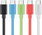 MaGeek® (Lot de 5, 1,0m Câbles USB Type C vers USB 2.0 de Données et Charge pour Samsung Galaxy S8, S8 Plus, Nexus 6P, LG G6, new MacBook, Google Pixel XL, OnePlus et plus (5 Couleurs)