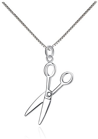 Helen de Lété (Original Lovely Schere Sterling Silber Choker necklace-silver