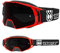 TWO-X Cross-Brille - Motocross-Brille mit getöntem schwarzen Glas - Motorrad-Brille - Enduro & Downhill - Schutz-Brille - Modell Rocket - Rot