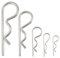 Federstecker Einfach D= 2,5 x 55 mm - (5 Stück) - Stecker / Splint - aus Edelstahl A4 | BOOTSTEILE BRAUER®