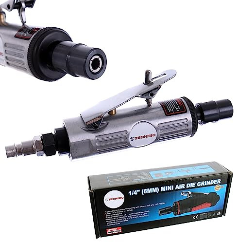 1/4Profi Satz Stabschleifer Druckluft Schleifer Kurz Werkzeug Schleifmaschine