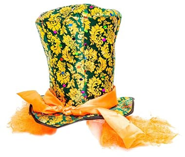 Deiters Hut Hutmacher mit Haaren orange