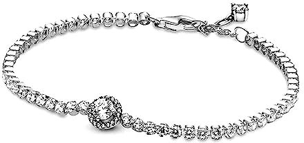 PANDORA Armband Timeless funkelndes Armband Zirkonia Silber 599416C01 20 cm