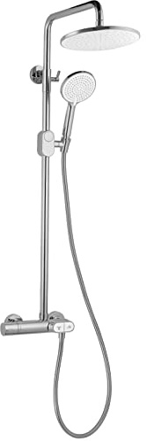 Colonne de Douche avec Mitigeur Thermostatique avec Boutons Poussoirs SWITCHEA by Eurosanit