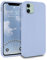 MyGadget Hülle kompatibel mit iPhone 11 - robuste Handyhülle TPU Case Slim Silikonhülle - Back Cover Kratzfest Schutzhülle matt Baby Blau