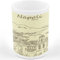AL PRODUCTION Tazza Mug - NAPOLI PAESAGGIO ITALIA - Idee Regalo