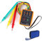 Senso Ciclico Fasi Tester Rotazione Fasi di Fase 60V ~ 600V AC, Sequenzimetro Trifase Dotato di Morsetti a Coccodrillo e Display Del Tester Del Cicalino